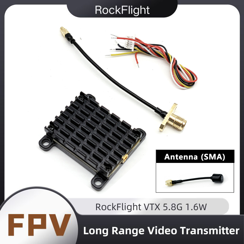 Drone Transmitter - RockFlight TX663 VTX 5.8G 48CH PitMode25mW/200mW/1000mW/1600mW