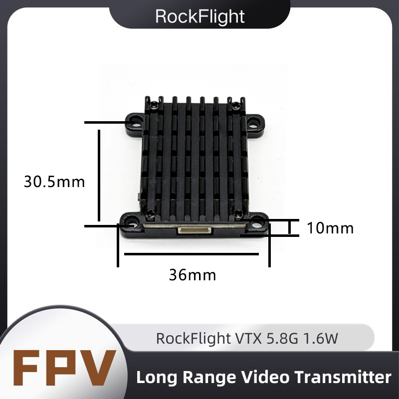 RockFlight TX663 VTX 5.8G 48CH - Drone Transmitter recensie en prijs